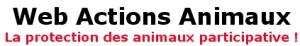 Web actions animaux Web actions animaux